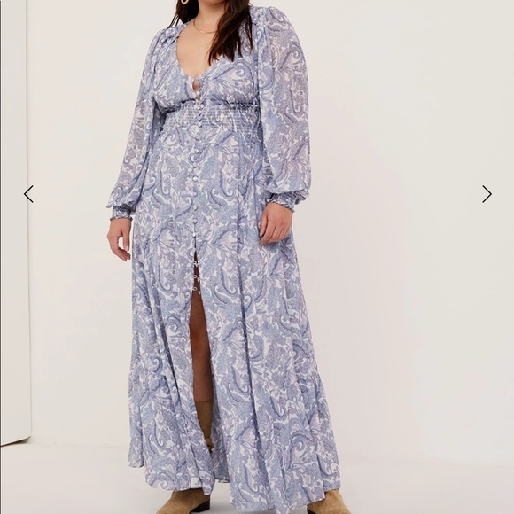For Love & Lemons Janelle Maxi Dress - Picture 1 of 8